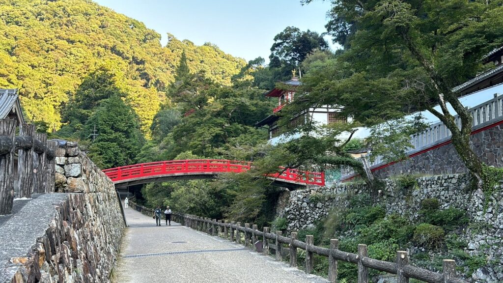 箕面大滝までの道のり2
