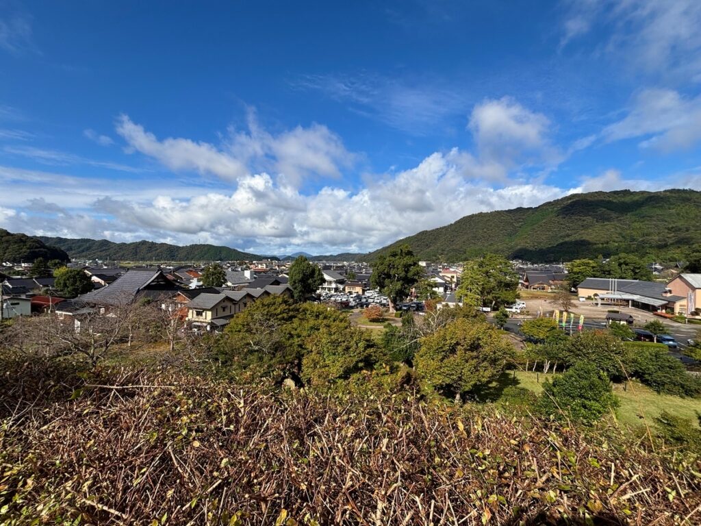 出石城からの情景